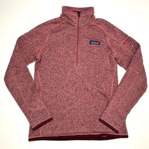 Patagonia Rose Fleece Quarter-Zip Pullover Sz XS
